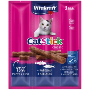 VK Cat stick min.cod+tuna 3ks 18g