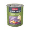 Konzerva GRANCARNO Superfoods 800g - jahnacie, amarant, brusnice, lososový olej