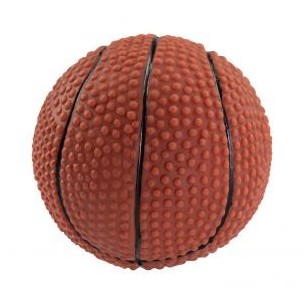 HHD Basketbalová lopticka 7,5cm, so zvukom, vinyl