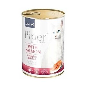PIPER CAT ADULT konzerva 400g - s lososom