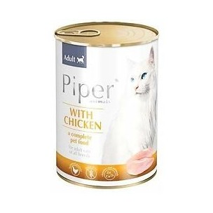 PIPER CAT ADULT konzerva 400g - kuracie mäso