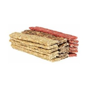 Chewing bars mix, 12 cm, 100 pcs.