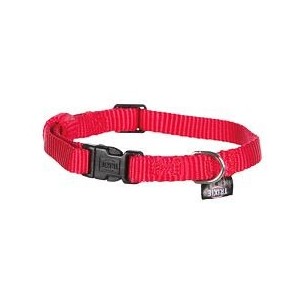 Classic collar, M–L: 35–55 cm/20 mm, red ZRUŠENÉ