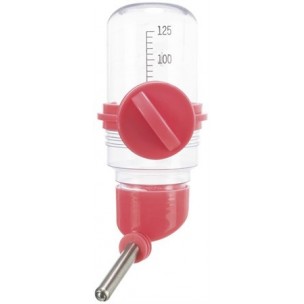 Water bottle with screw attachment, plastic, 125 ml
