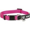 Cat collar with My Home address tag