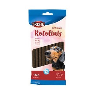 Soft Snack rotolinis, beef, 12 cm, 12 pcs./120 g