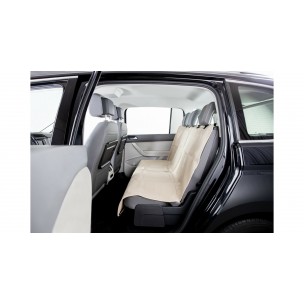Car seat cover, divisible, 1.40 × 1.20 m, beige
