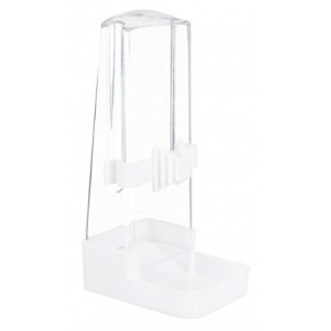 Food and water dispenser, square, 200 ml/16 cm