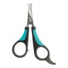 Face and paw scissors, plastic/stainless steel, 8 cm