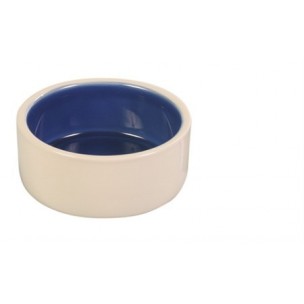 Bowl, ceramic, 0.35 l/ř 12 cm, cream/blue