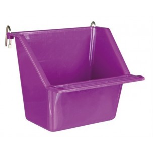Hanging bowl with wire holder, plastic, 130 ml/8 × 7 cm, sorted