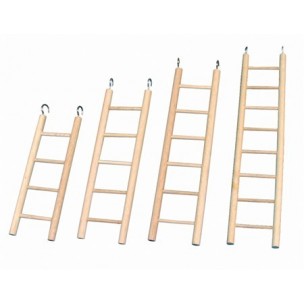 Ladder, wood, 5 rungs/45 cm