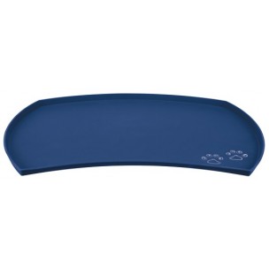 Place mat, silicone, 48 × 27 cm, blue