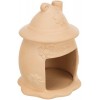 Ceramic house, mice, ř 11 × 14 cm, terracotta