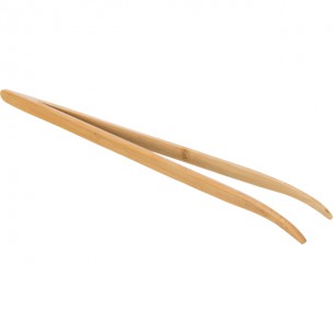 Feeding tweezers, bamboo, angled, 28 cm ZRUŠENÉ