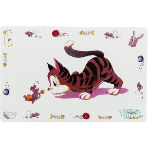 Comic Cat place mat, 44 × 28 cm