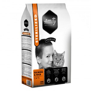 Amity CATS Premium STERILIZED Salmon and Rice 1,5kg