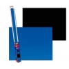 Akvarijné pozadie XL 150x60cm black/blue