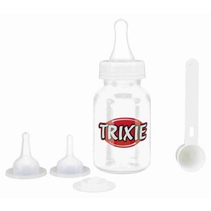 Suckling bottle set, 120 ml, transparent/white