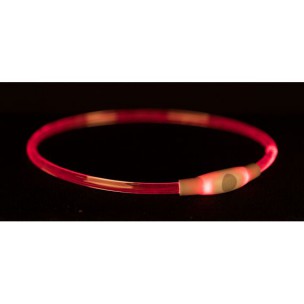 Flash light ring USB, L–XL: 65 cm/ř 8 mm, multi-colour